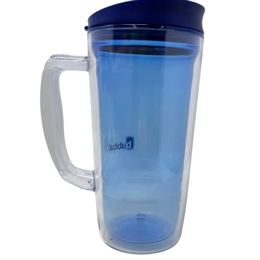 Bubba Envy Insulated Tumbler Mug 32oz Blue Clear Excellent Dual Wall BPA Free